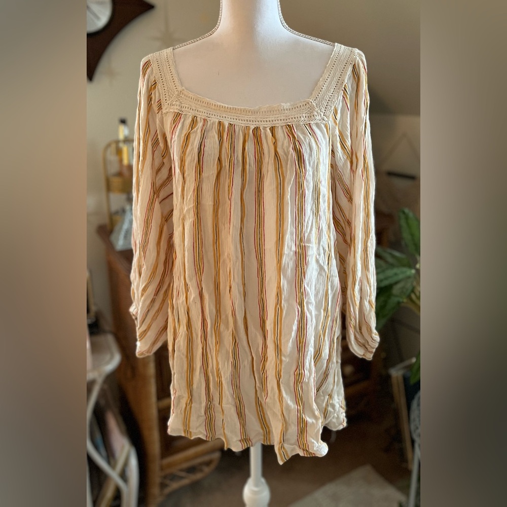 Urban Outfitters gauze Bo-ho top